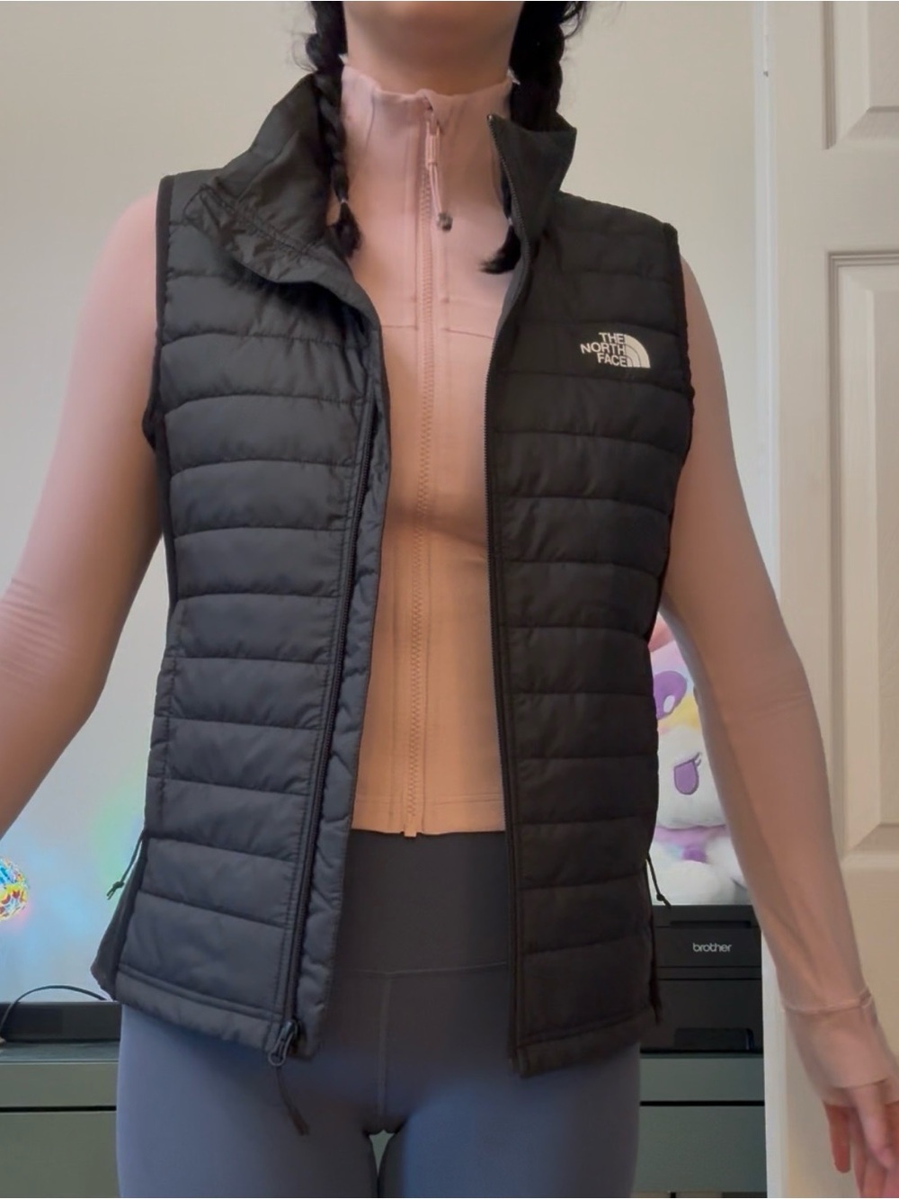 The North Face Women's Black Quilted Insulated Vest